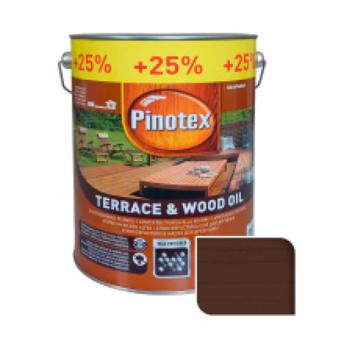 Масло для обработки дерева Pinotex Terrace & Wood Oil атмосферостойкое, тик