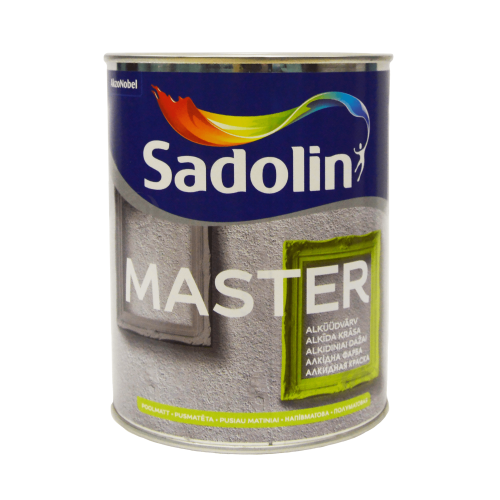 Алкидная краска Sadolin Master 30 для дерева и металла, бесцветная, BC