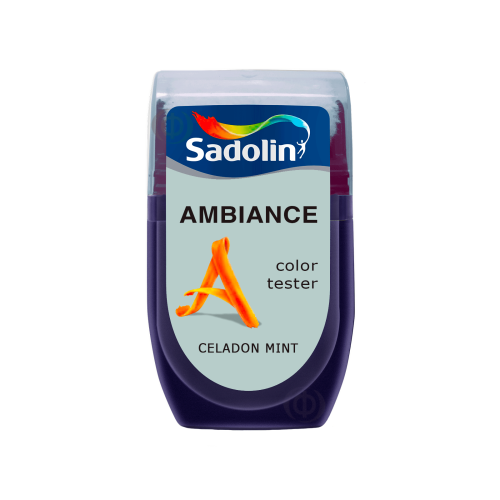 Тестер цвета Sadolin Ambiance Color Tester для стен, Celadon Mint, 30 мл