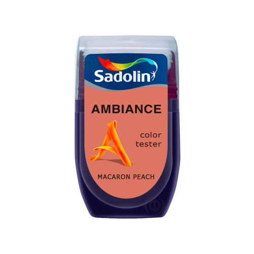Тестер цвета Sadolin Ambiance Color Tester для стен, Macaron Peach, 30 мл