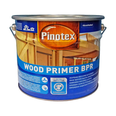 Грунтовка для дерева Pinotex Wood Primer BPR биоцидная, бесцветная