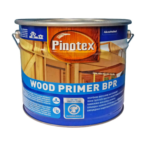 Грунтовка для дерева Pinotex Wood Primer BPR биоцидная, бесцветная
