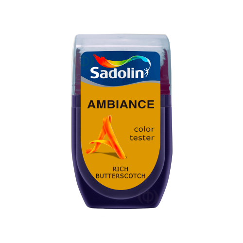 Тестер цвета Sadolin Ambiance Color Tester для стен, Rich Butterscotch, 30 мл
