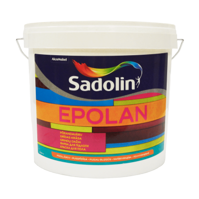 Краска на водной основе Sadolin Epolan для пола, бесцветная, BC