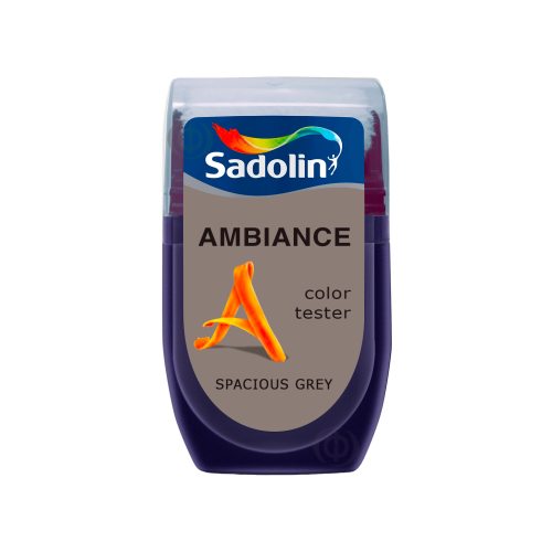 Тестер цвета Sadolin Ambiance Color Tester для стен, Spacious Grey, 30 мл