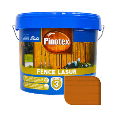 Пропитка лазурная для дерева Pinotex Fence Lasur с декоративым эффектом, орегон